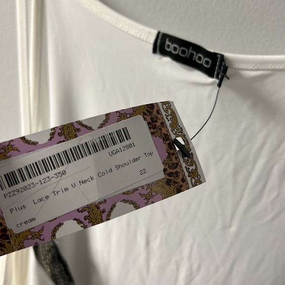 Off the Shoulder Blouse from Boohoo NWT - Picture 3 of 5